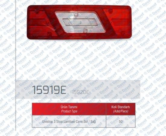 FARBA 15919E Stop Lambasi Cami Sol Transit V363 Pickup 14-  ####